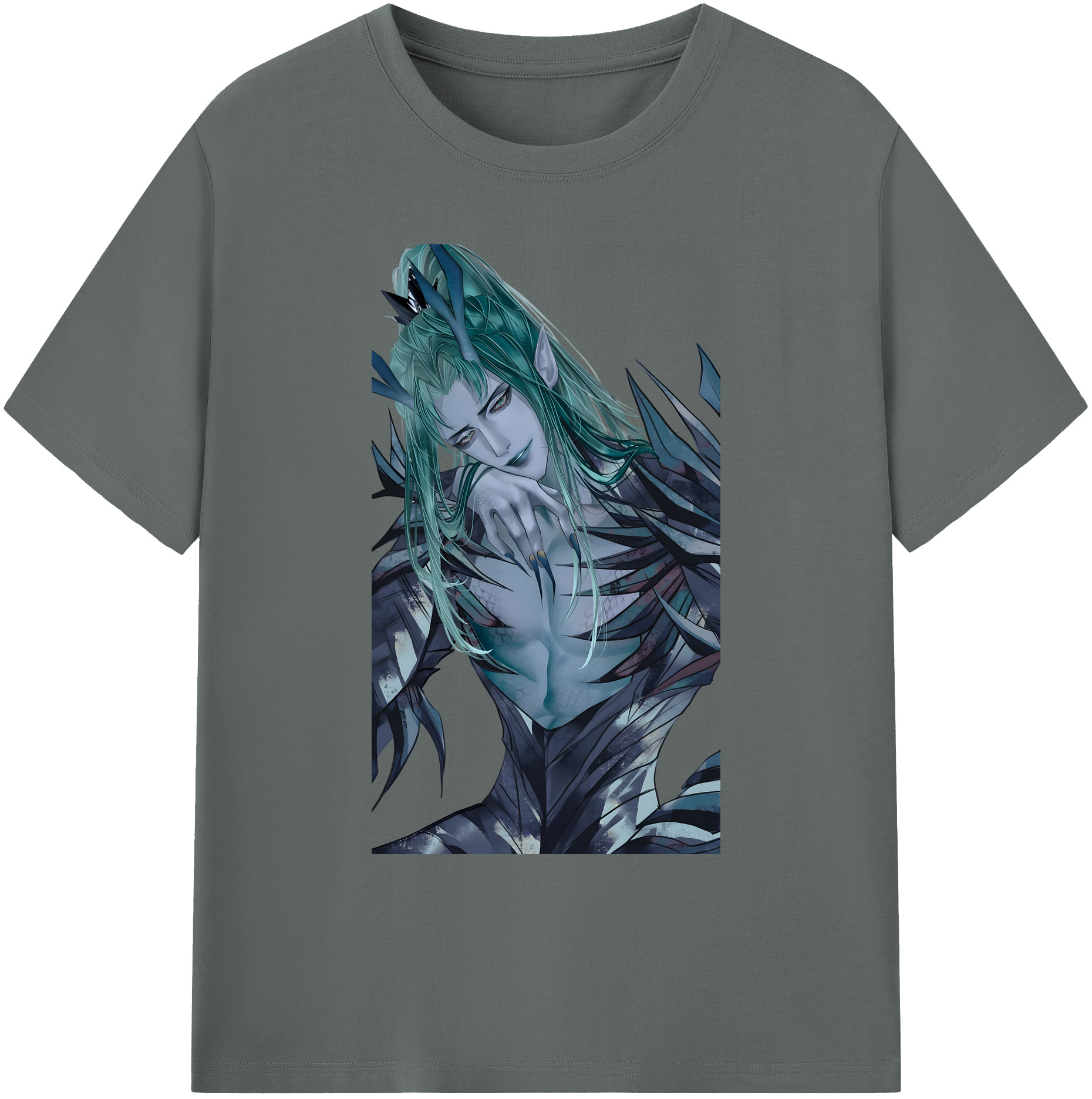 （画像用） Ne Zha 2 ナタ 魔童の大暴れ 綿100％ メンズ半袖Tシャツ｜肌触りやわらか＆通気性